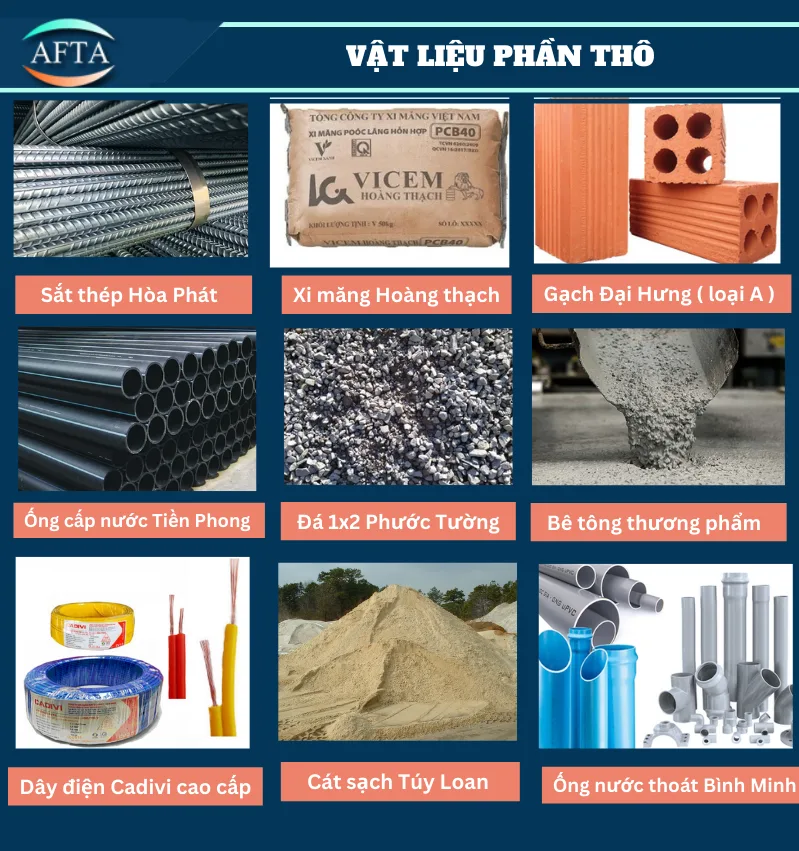 Vật liệu xây dựng luôn có chất lượng tốt