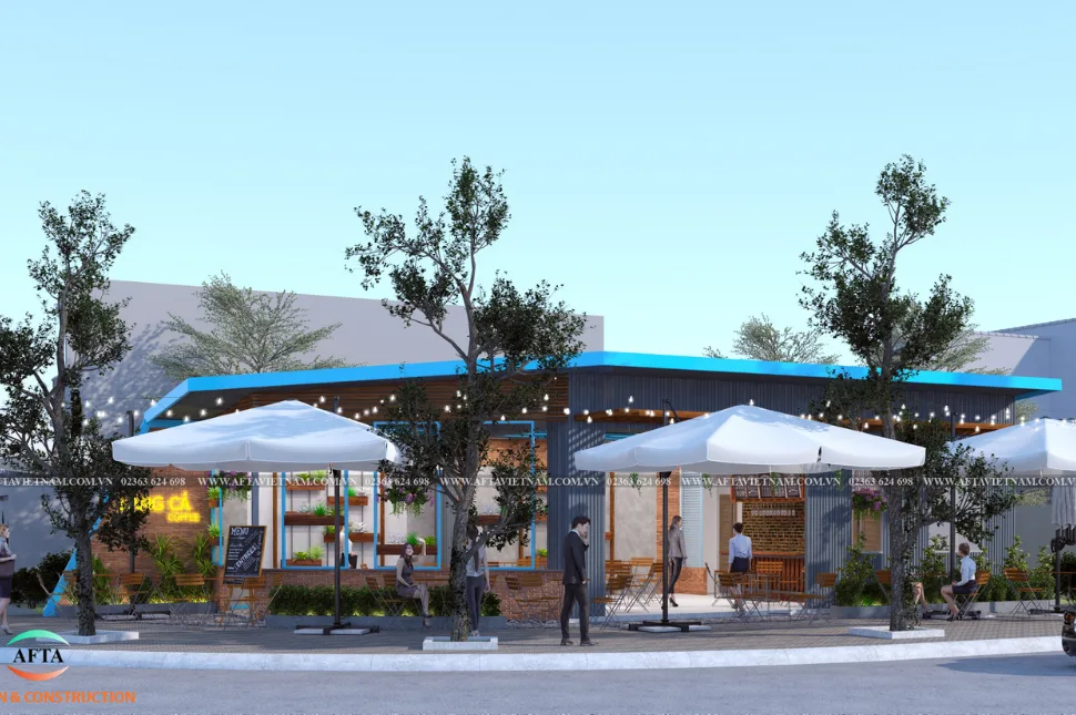 Thiết kế quán Cafe Đà Nẵng