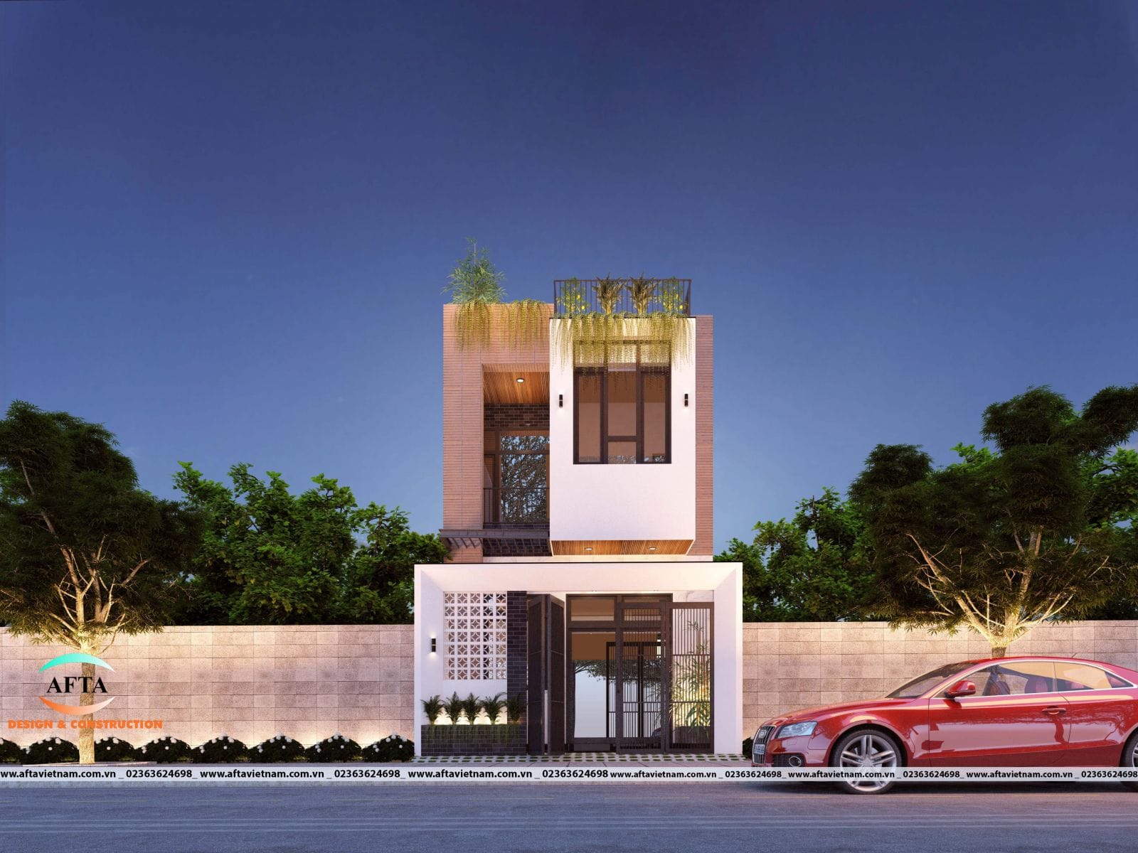 Afta Thiết Kế Nhà Phố Đà Nẵng Theo Phong Cách Tối Giản 4