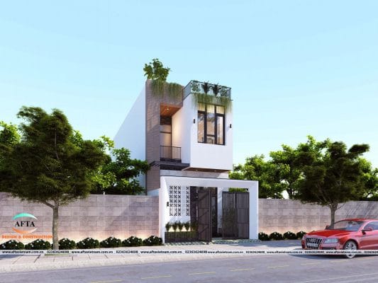 Afta Thiết Kế Nhà Phố Đà Nẵng Theo Phong Cách Tối Giản 1