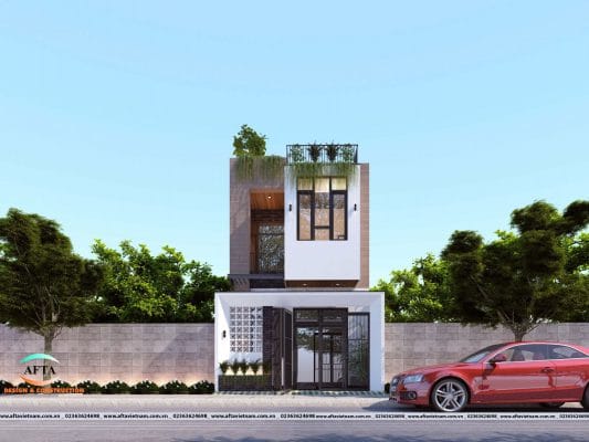 Afta Thiết Kế Nhà Phố Đà Nẵng Theo Phong Cách Tối Giản 2