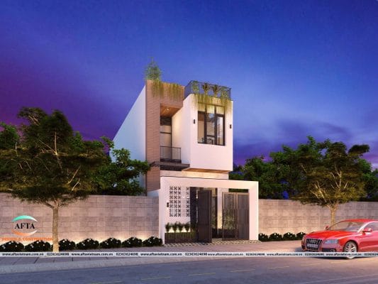 Afta Thiết Kế Nhà Phố Đà Nẵng Theo Phong Cách Tối Giản 3