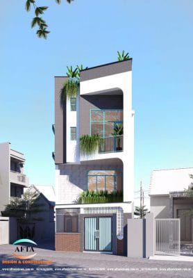 Afta Thiết Kế Nhà Ở Đà Nẵng Kết Hợp Cho Thuê 2