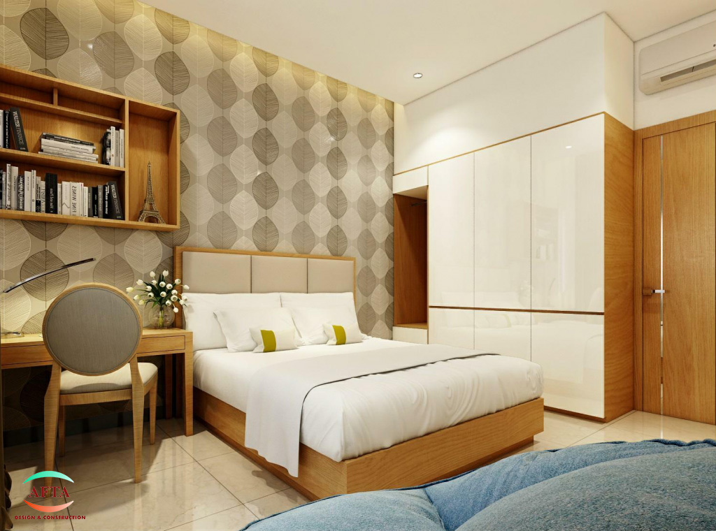 Thiết kế nội thất phòng đơn khách sạn Đà Nẵng
