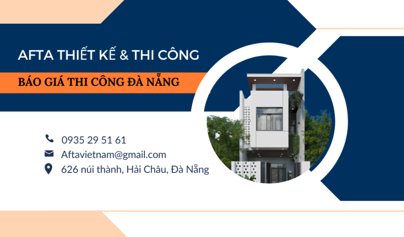 Báo giá thi công trọn gói đà nẵng