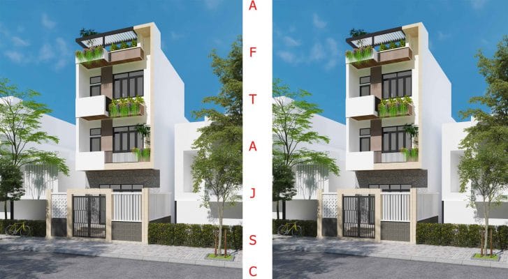 Nhà 3 Tầng Tiết Kiệm - AFTA Thiết Kế Nhà Đà Nẵng 2