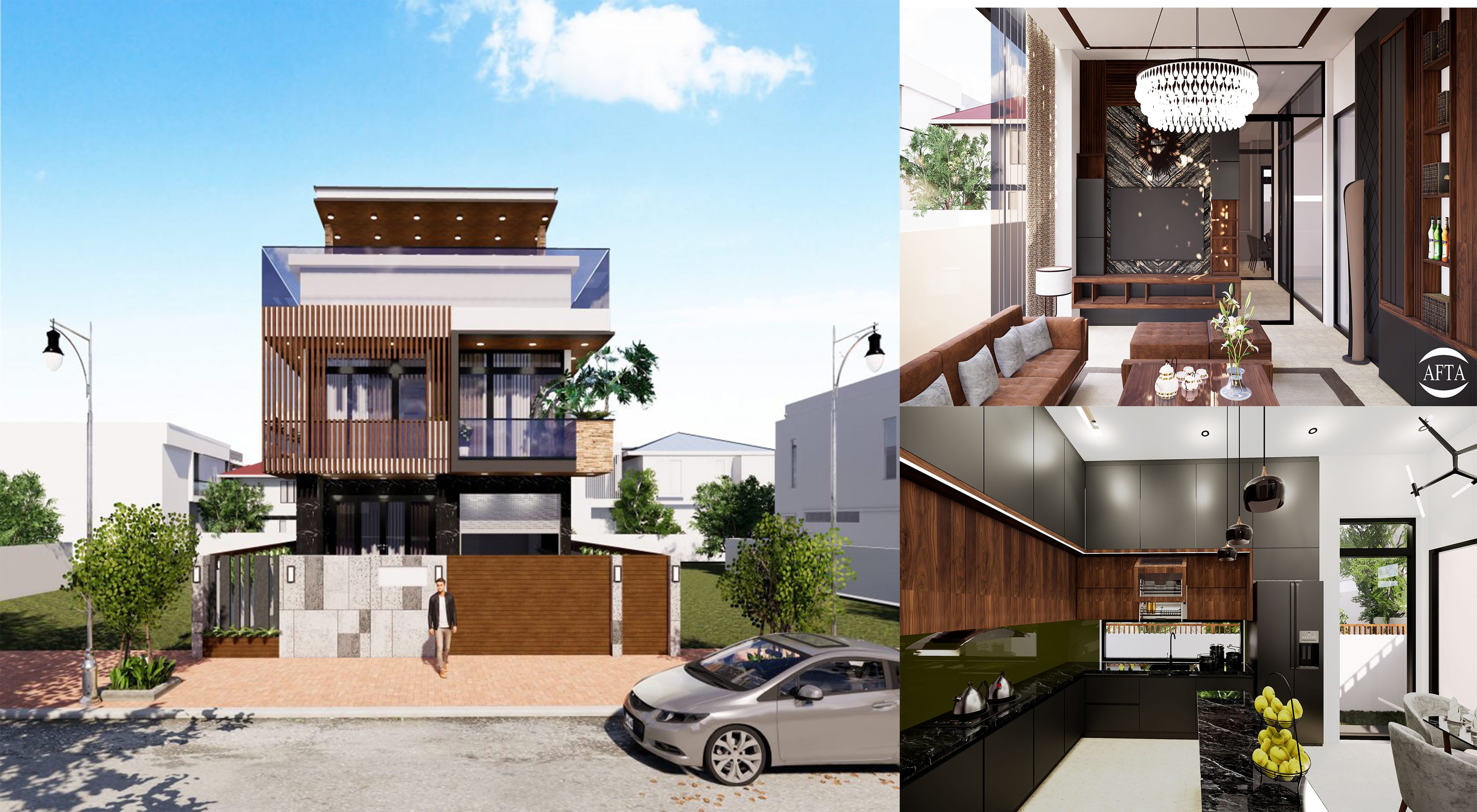 THIẾT KẾ BIỆT THỰ KHU EURO VILLA ĐÀ NẴNG 6