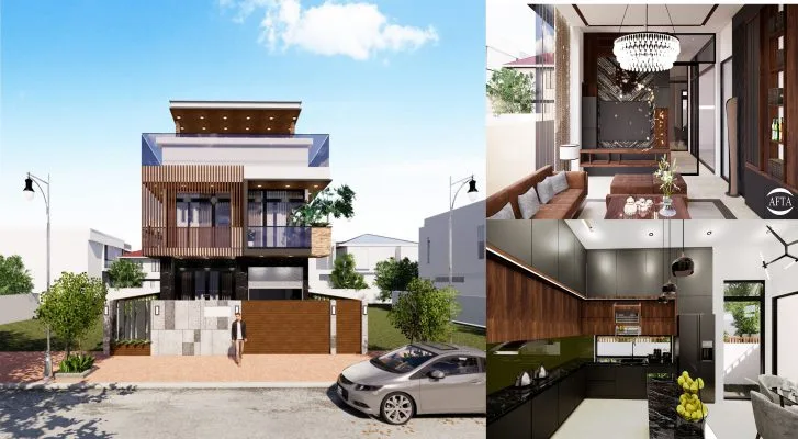 THIẾT KẾ BIỆT THỰ KHU EURO VILLA ĐÀ NẴNG 6