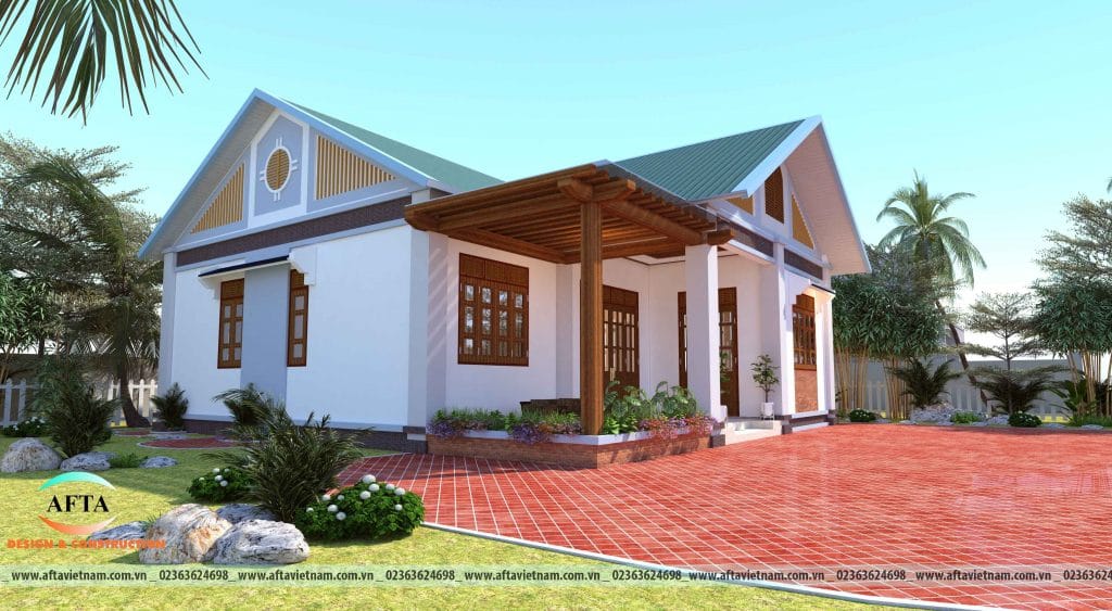 Thiết Kế Nhà Cấp 4 Nông Thôn Đậm Chất Việt 1