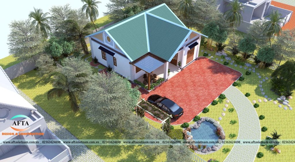 Thiết Kế Nhà Cấp 4 Nông Thôn Đậm Chất Việt 2