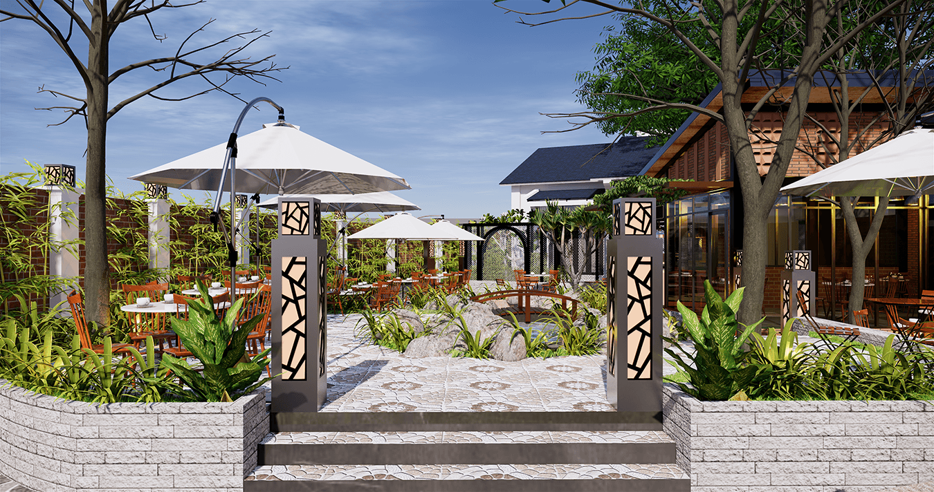 Thiết Kế Quán Caphe Điện Dương Quảng Nam 3