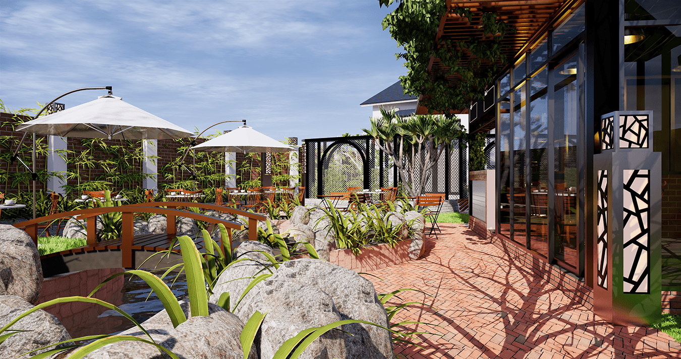 Thiết Kế Quán Caphe Điện Dương Quảng Nam 5