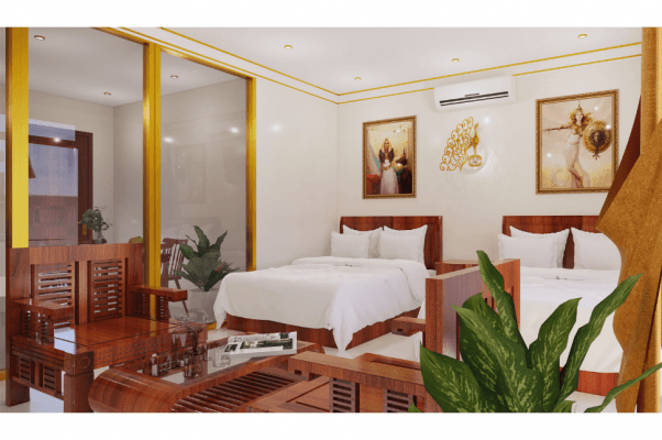 Nội thất phòng khách sạn 3 sao