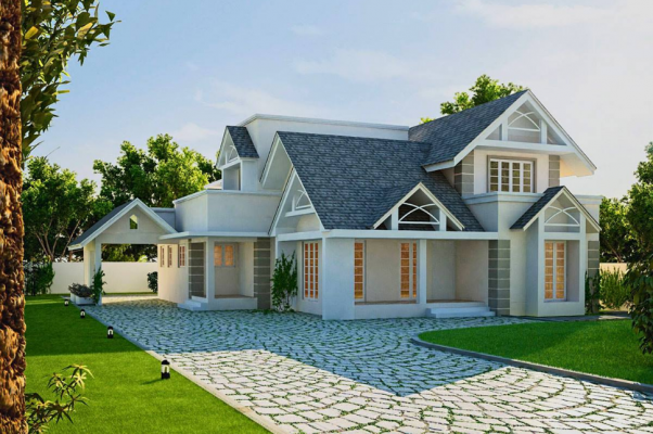 Thiết Kế Nhà Cấp 4 Có Gác Lửng Slide 1