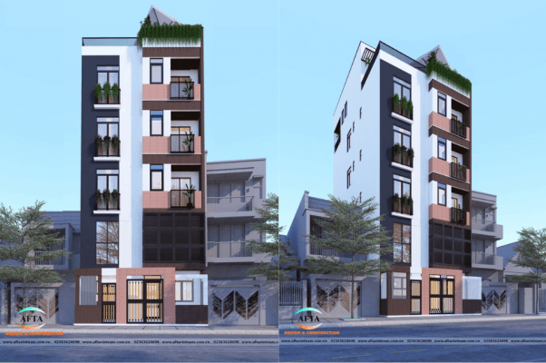 Thiết Kế Nhà Đà Nẵng Vừa Ở Vừa Cho Thuê 1