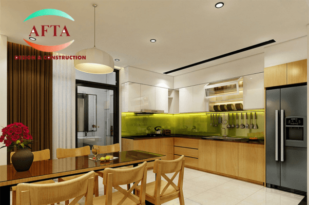 Phòng bếp Thiết Kế Nhà Ống Đà Nẵng Đào Duy Kì 8