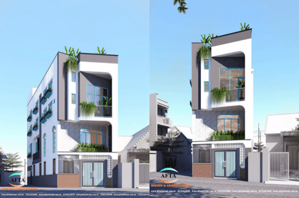 Thiết Kế Nhà Ống Đà Nẵng Vừa Ở Vừa Cho Thuê 2