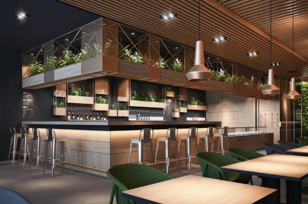 Thiết Kế Quán Cafe Nhỏ Đẹp Giá Rẻ 2