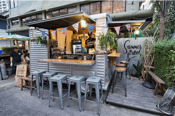 Thiết Kế Quán Cafe Take Away Đẹp 2