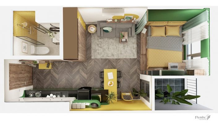 Thiết Kế Nội Thất Chung Cư Đà Nẵng 12