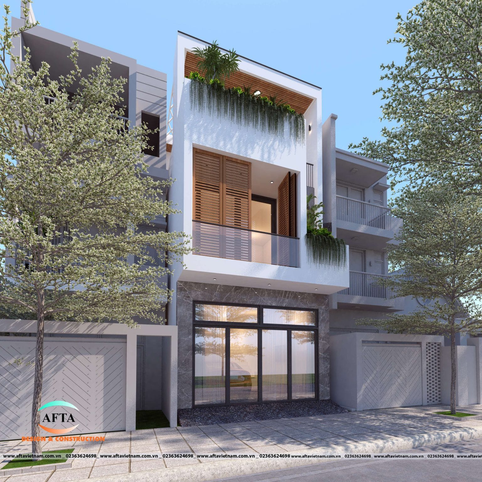 Thiết Kế Nhà Ống 2 Tầng 3 Phòng Ngủ Bắc Giang 3