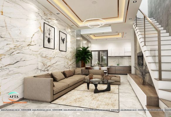 Thiết Kế Nhà Ống 2 Tầng 3 Phòng Ngủ Bắc Giang 5