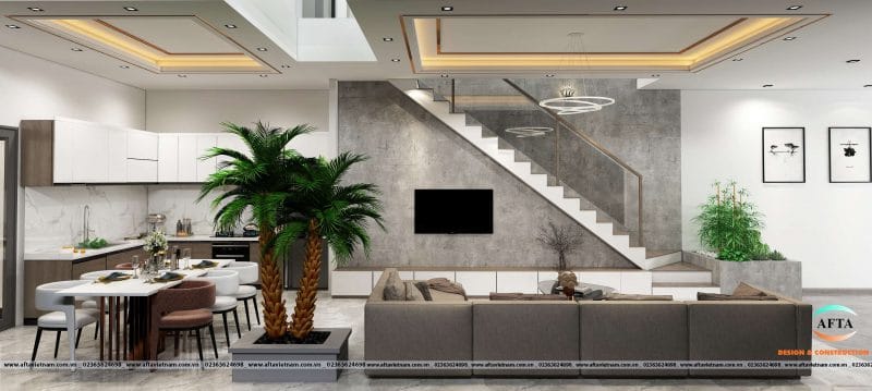 Thiết Kế Nhà Ống 2 Tầng 3 Phòng Ngủ Bắc Giang 7