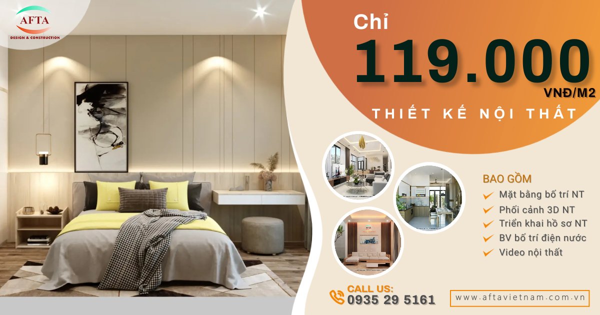Bảng giá thiết kế khách sạn Đà Nẵng gói nội thất