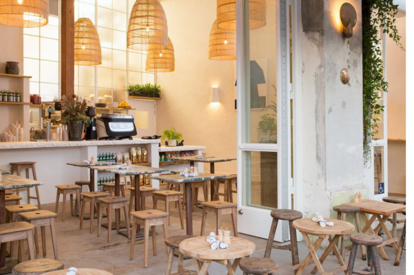 Thiết kế quán cafe vỉa hè