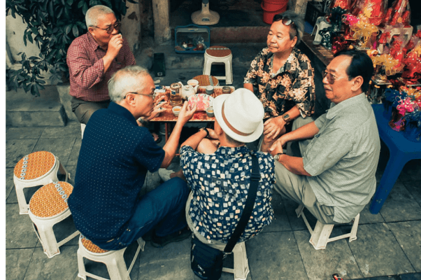 quán cafe vỉa hè đẹp