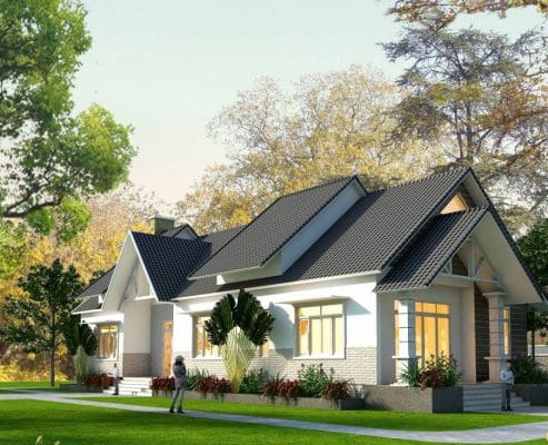 Thiết kế nhà ống cấp 4