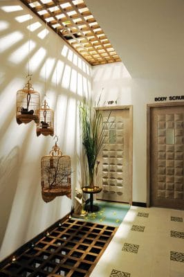 giếng trời sau nhà
