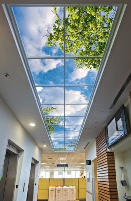 khung sắt giếng trời