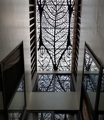 Mẫu hoa sắt giếng trời đẹp