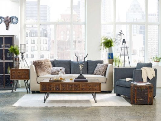 phong cách retro nội thất