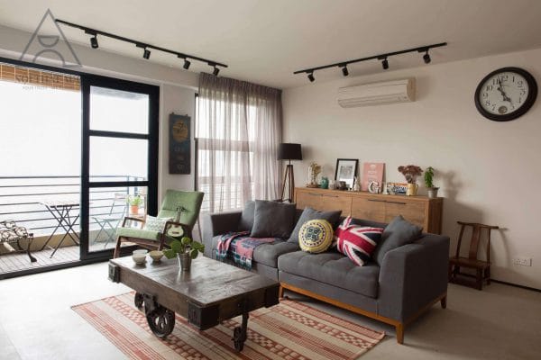 phong cách nội thất retro