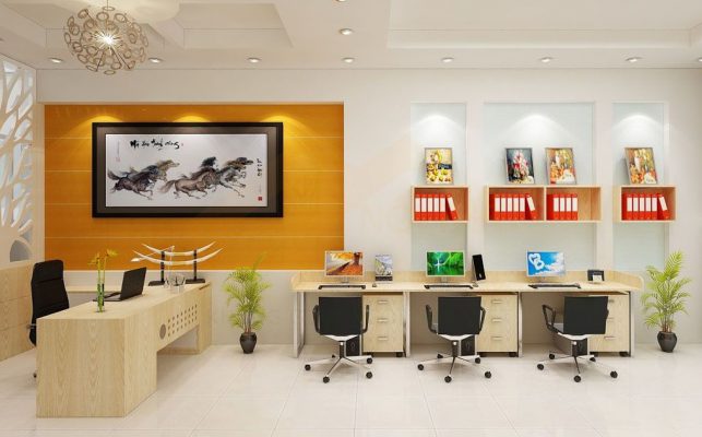 thiết kế nội thất văn phòng nhỏ