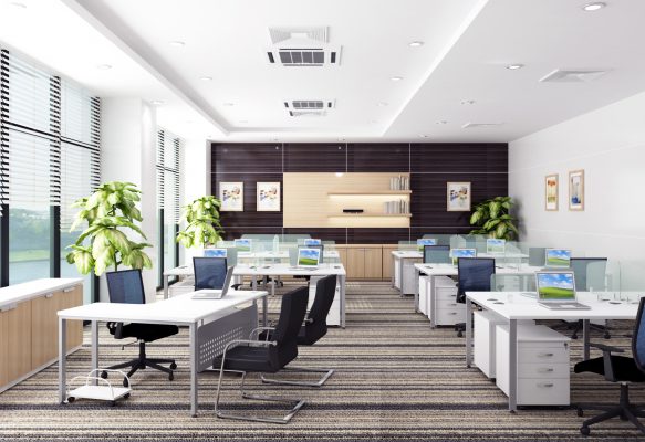 thiết kế nội thất văn phòng nhỏ