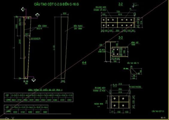 bản vẽ thiết kế nhà xưởng khung zamil