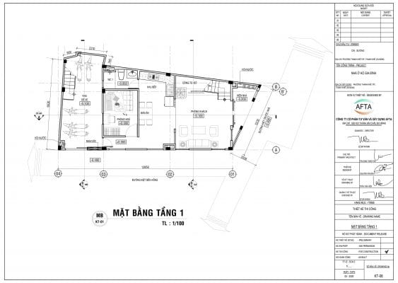 Thiết kế nhà chị Sương