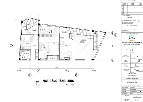 Thiết kế nhà chị Sương