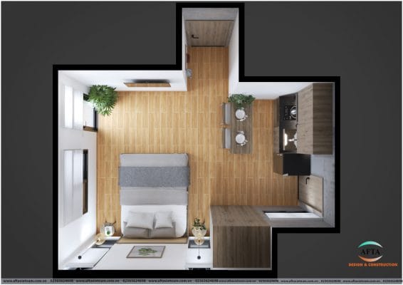 Thiết kế công năng phòng ngủ của khách sạn Đà Nẵng