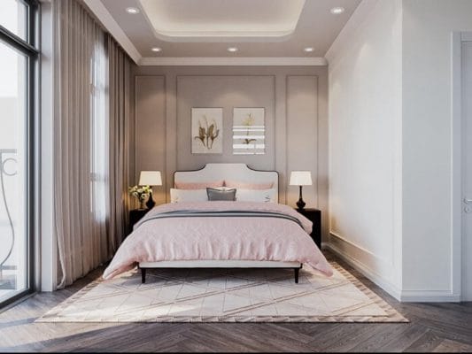 Thiết kế nội thất biệt thự song lập