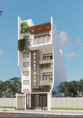 Phối cảnh căn hộ chú Thái | Mặt nghiên