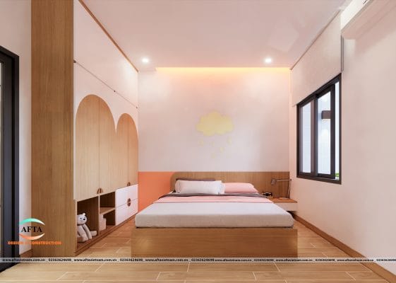 thiết kế nội thất phòng ngủ nhà anh phùng