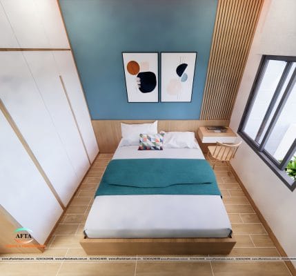 thiết kế nội thất phòng ngủ nhà anh phùng