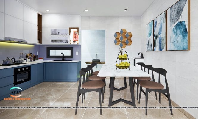thiết kế nội thất phòng bếp