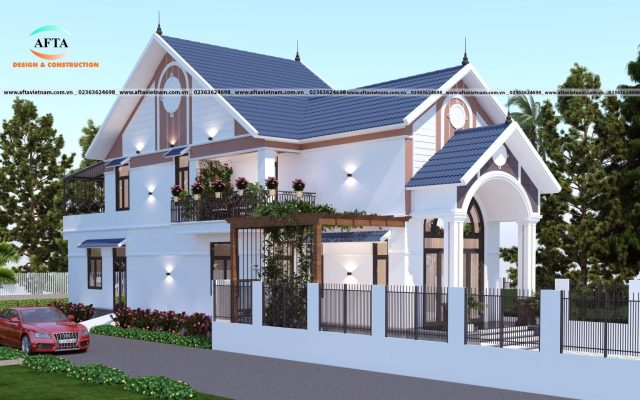 thiết kế nhà đẹp 2 tầng đà nẵng