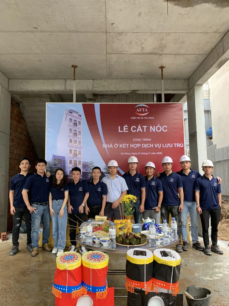 Đội ngũ nhân viên AFTA - Đơn vị thiết kế thi công căn hộ uy tín tại Đà Nẵng