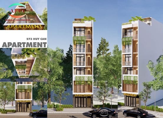 Căn hộ đường Huy Cận 750m2